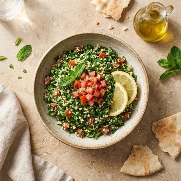AI-generated Tabbouleh